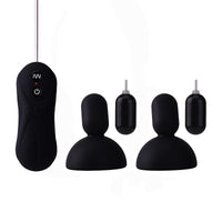 מעסה פטמות עם שלט | Remote Nipples Vibration Cup